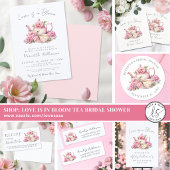 Theeketel Bloem Retouradres Etiket