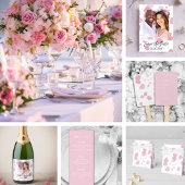 Roze Love Heart Stropdas