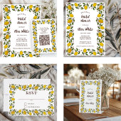 Mooie citroenen zelfgemaakte traktaties rustieke g cadeaulabel