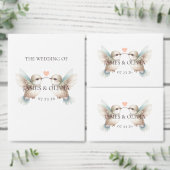 Schattigee Schattige bruiloft Save the Date Stone  Stenen Onderzetter (Personaliseer de collectie van deze zelfstandige maker.)