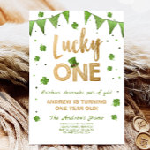 Lucky One St Patrick's Day Verjaardag Banner Clove