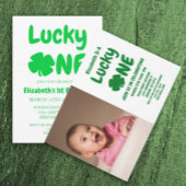 Lucky One St Patrick's Day 1st Birthday
