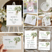 Lucky Charm Display Shower Enclosure Card Shamrock Informatiekaartje