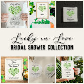 Lucky In Love St. Patrick's Day Vrijgezellenfeest Cadeaulabel
