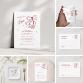 Lucky in Love Vegas Casino Dobbelstenen Boog Bruid Groot Cadeauzakje