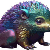 Lumos de egel douchegordijn