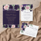 weelderige bloesems | Paarse en Roze Boeket Custom Tote Bag (Personaliseer de collectie van deze zelfstandige maker.)