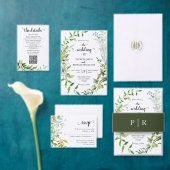 Elegant groen juicht wijnfles Labels Cadeaulabel (Personaliseer de collectie van deze zelfstandige maker.)