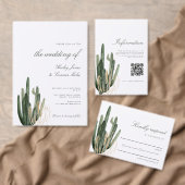 Moderne Saguaro Cactus Bruiloft Bruidsmeisje Naam Denim Jacket (Personaliseer de collectie van deze zelfstandige maker.)