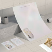 Luxe gouden bamboe QR Code Visitekaartje