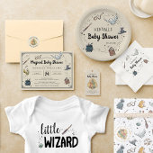 Harry Potter Icons Pattern - Baby shower Papieren Bordje