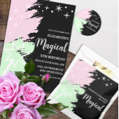 Magical Birthday Acryl Uitnodigingen
