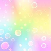 Magische regenboogbruiloft ronde sticker