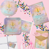 Magische Unicorn Birthday Servet