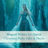 Magical Ice Queen Winter Christmas Notitieboek