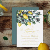 Main Squeeze Lemons | Vrijgezellenfeest zwarte oli Wijn Etiket