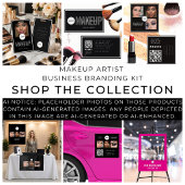 Kunstenaar voor Make-up Aangepast Retouradres Eleg Zelfinktende Stempel