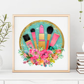 Makeup Artist Cosmetoloog Beauticiste QR Code Visitekaartje