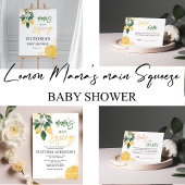 Lemon Mama's Baby shower Uitnodiging op het Main S