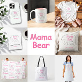 Mama Beer | Schattigee en grappige Moederdag Tweekleurige Koffiemok