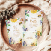 Mama to Bee Wildflower Honingbij Mom Diapper Raffl Informatiekaartje