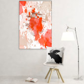 Rood verbod op gebarentaal Vrouw met handen op heu Bumpersticker