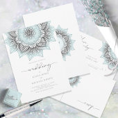 Mandala Lace Rev Wedding Lt. Blue V2 ID968 Menu