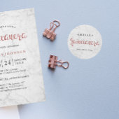  Roos gouden Quinceanera Canvas tas