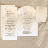 Op maat gemarmerde villa bruiloft kaart