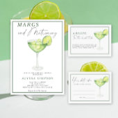 Waterverf Margarita Vrijgezellenfeest Ideeën Datum Informatiekaartje