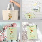 Margs en Huwelijk Tequila & Fiesta Bachelorette Poster