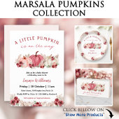 Herfst Pompoen Baby shower Tijd Capsule Kaart