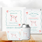 Martini juicht voor 21 jaar verjaardagsfeest papieren bordje