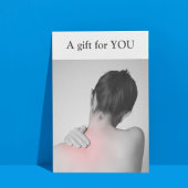 Modern legant Massage Therapist Loyalty Card