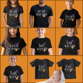 Heksen in opleiding - Familie Matching Halloween T-shirt