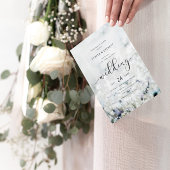 Meadow Song Vervagen Wildflower Boho Bruiloft Kaart