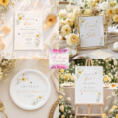 Bruiloftsshower Meant to Bee Servet
