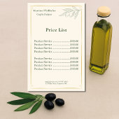 "Olivenzweig elegant"  Visitekaartje