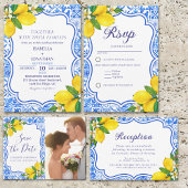 Programa Mediterranean Tiles Wedding with Lemon Programmakaart