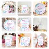 Zeemeermin 6e verjaardag meisje splish splash part kaart