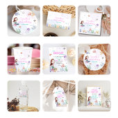 Oneder Het Zee Zeemeermin Meisje 1e Verjaardagsfee Kaart