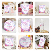 Zeemeermin 2e verjaardag meisje splish splash part kaart