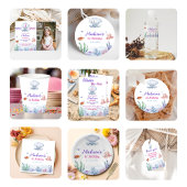 Duik naar Vijf Zeemeermin 5e Verjaardagsfeestfoto Kaart