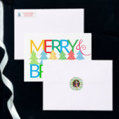 Kleurrijke bomen Vakantie Keuken Handdoek