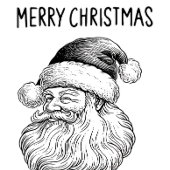 Rode Kerstman Vrolijk Kerstcadeau T-shirt