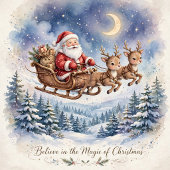 Oude Kerstman Stickers