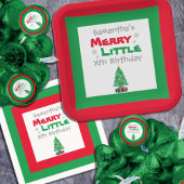Merry Little Birthday Bedankdoosjes