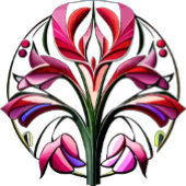 Metaalorchidee: Roze en gele extravaganza Case-Mate iPhone Case