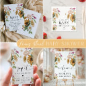 Mews Zonnebloem Herfst Bloemen Kaarten en geschenk Reclamebord Met Voetstuk