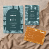 Retro-arches en -bochten en -lijnen kaart (Personaliseer de collectie van deze zelfstandige maker.)